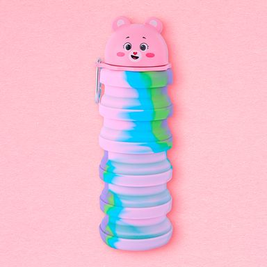 Botella de 450 Ml Plegable Serie Care Bears Rosa