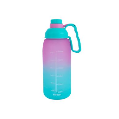 Botella de 1800 Ml con Asa Serie Gradient Rosa y Verde