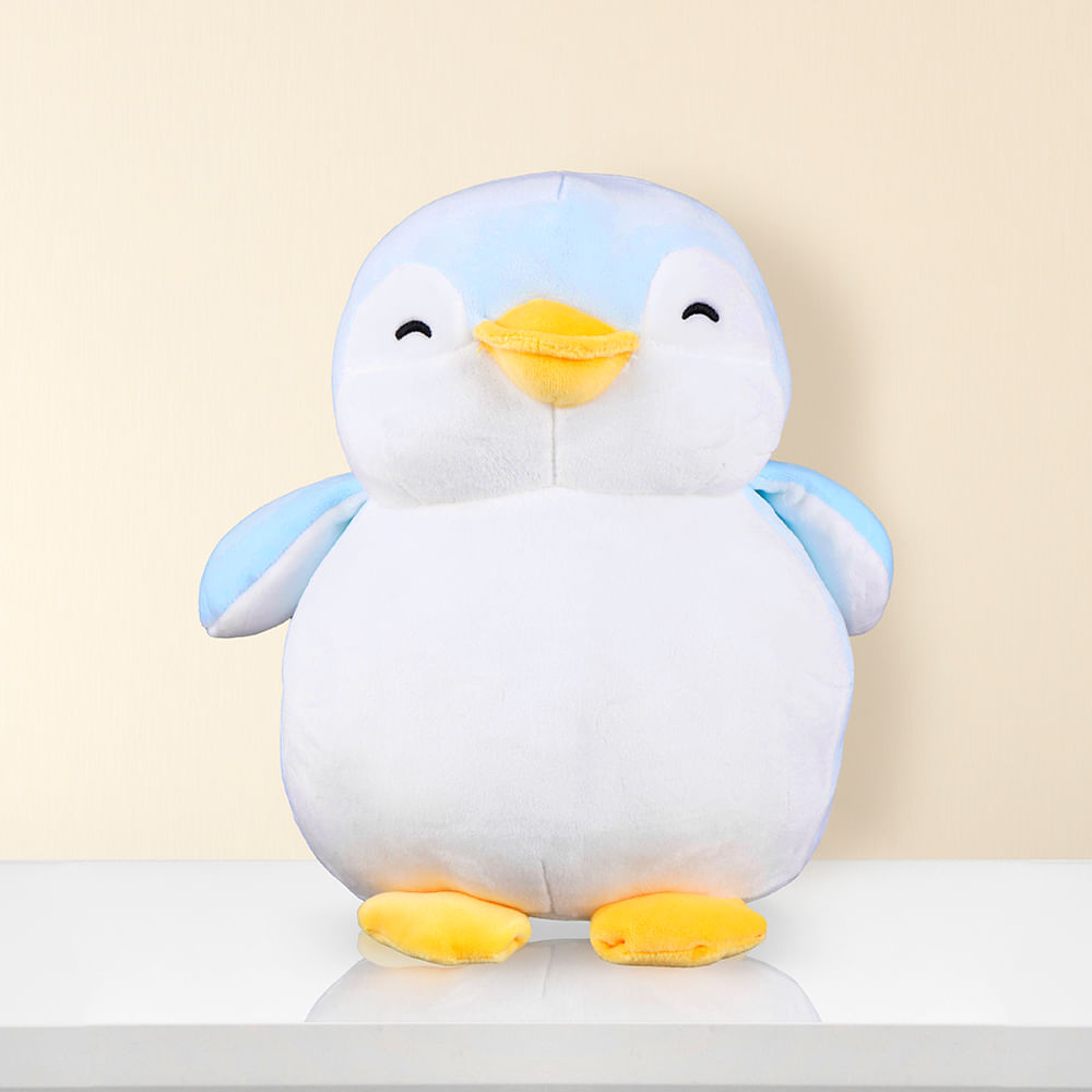 Pinguino Azul Pinguino Miniso Precio Peluche De Pingüino Mediano