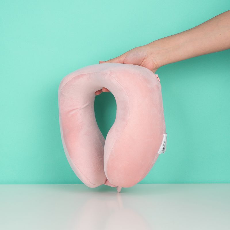 Almohada-de-Viaje-en-Forma-de-U-de-Espuma-Viscoelastica-Rosa-7-21520