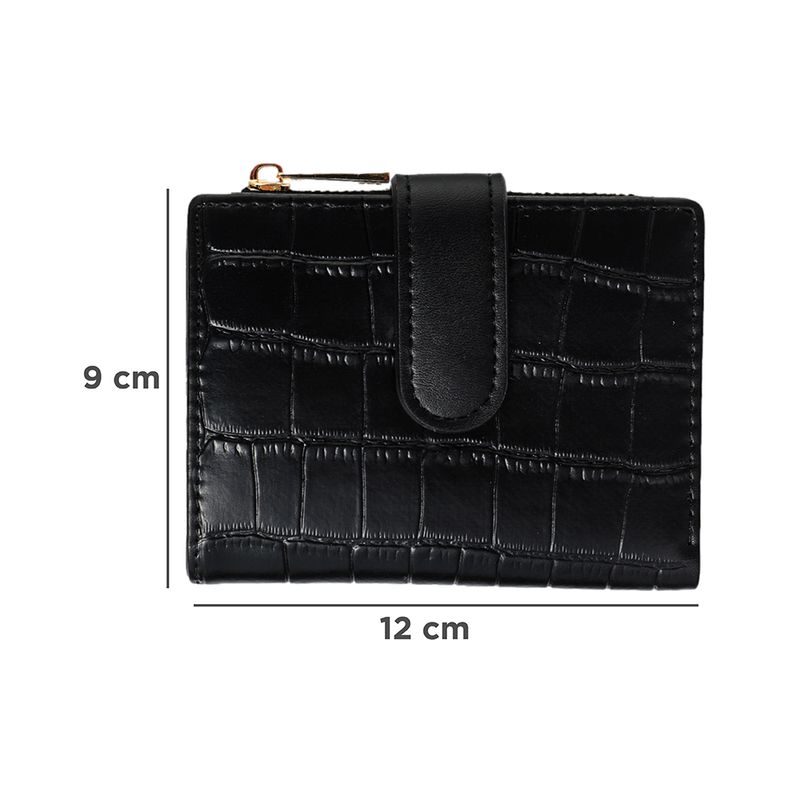 Cartera-Corta-para-Mujer-Tipo-Piel-de-Cocodrilo-Negro-7-21576