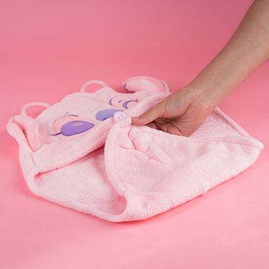 Toalla para el Cabello Serie Stitch Disney Rosa