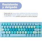 Teclado-Inalambrico-de-Moda-Modelo-Sk-676Ag-Verde-Miniso-5-21781