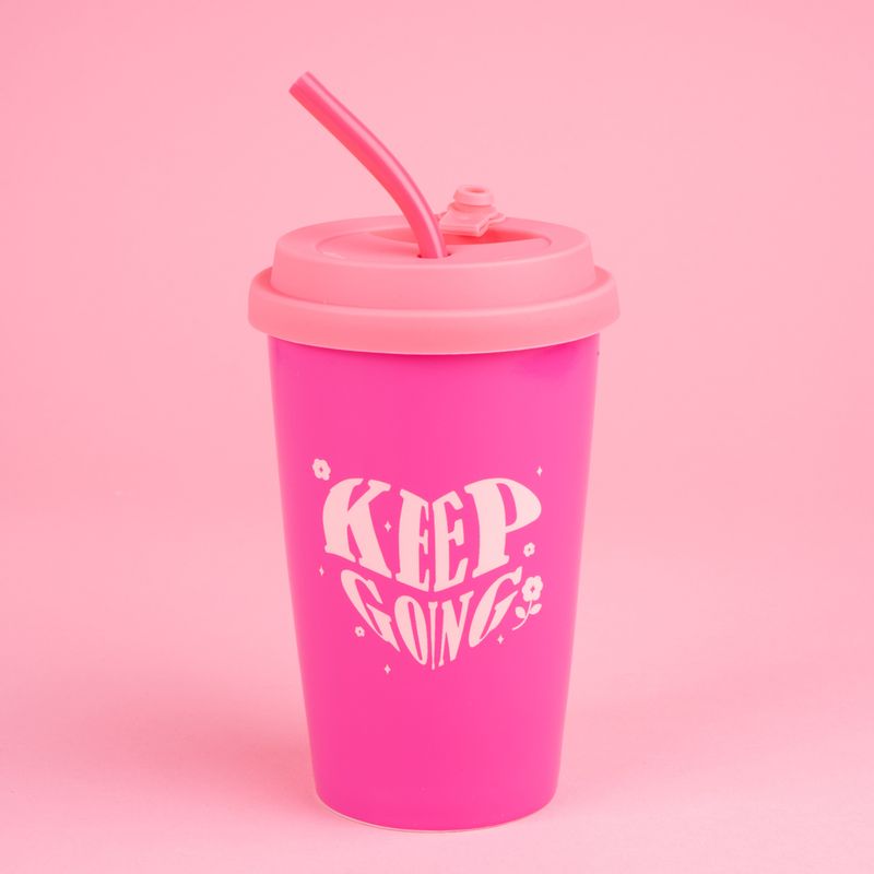 Vaso-de-Ceramica-de-400Ml-con-Tapa-y-Pitillo-Rosa-5-21663