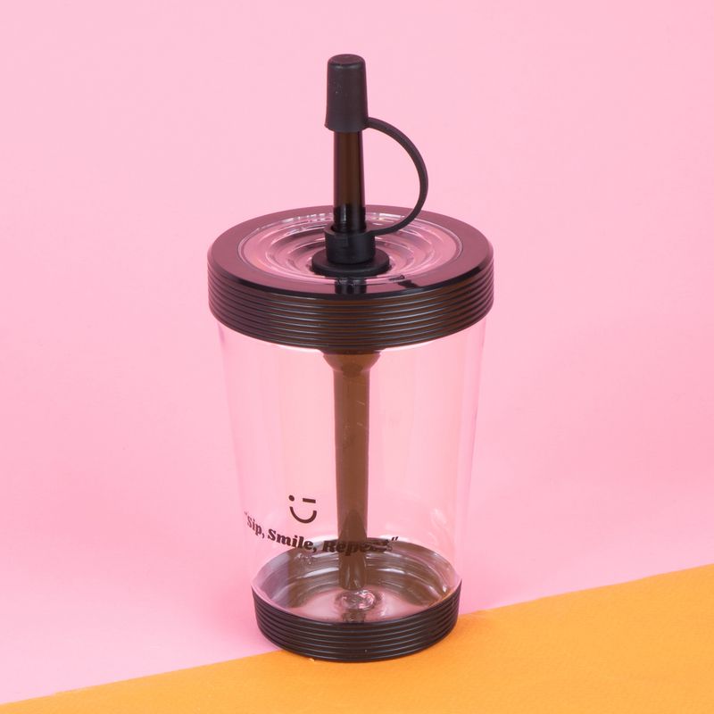 Vaso-de-Plastico-Portatil-535-Ml-de-Color-Solido-Negro-8-21747