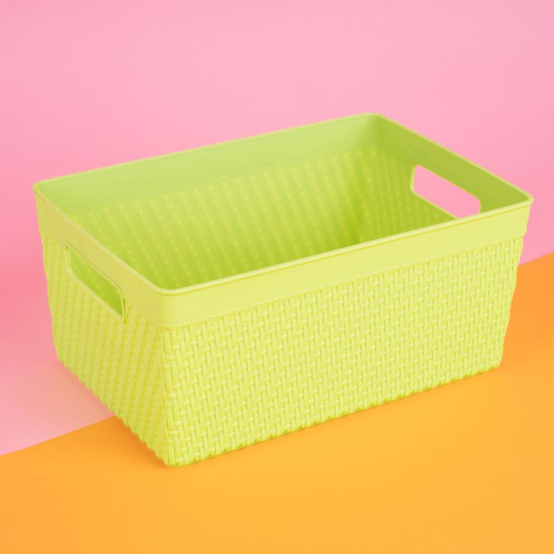 Organizador-de-Plastico-L-25-5Cm-Verde-6-21627