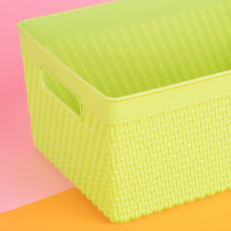 Organizador-de-Plastico-L-25-5Cm-Verde-7-21627