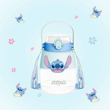 Botella de Plástico con Correa 1300 Ml  Disney Stitch