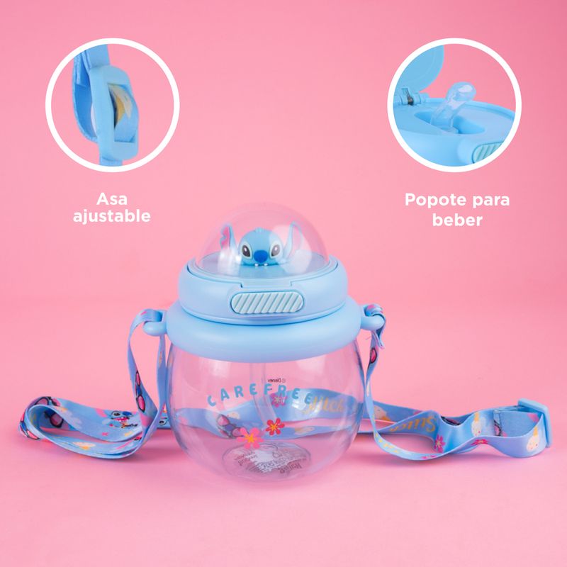 Botella-de-Plastico-con-Correa-Serie-Lilo-Stitch-800-Ml-Stitch-5-21726