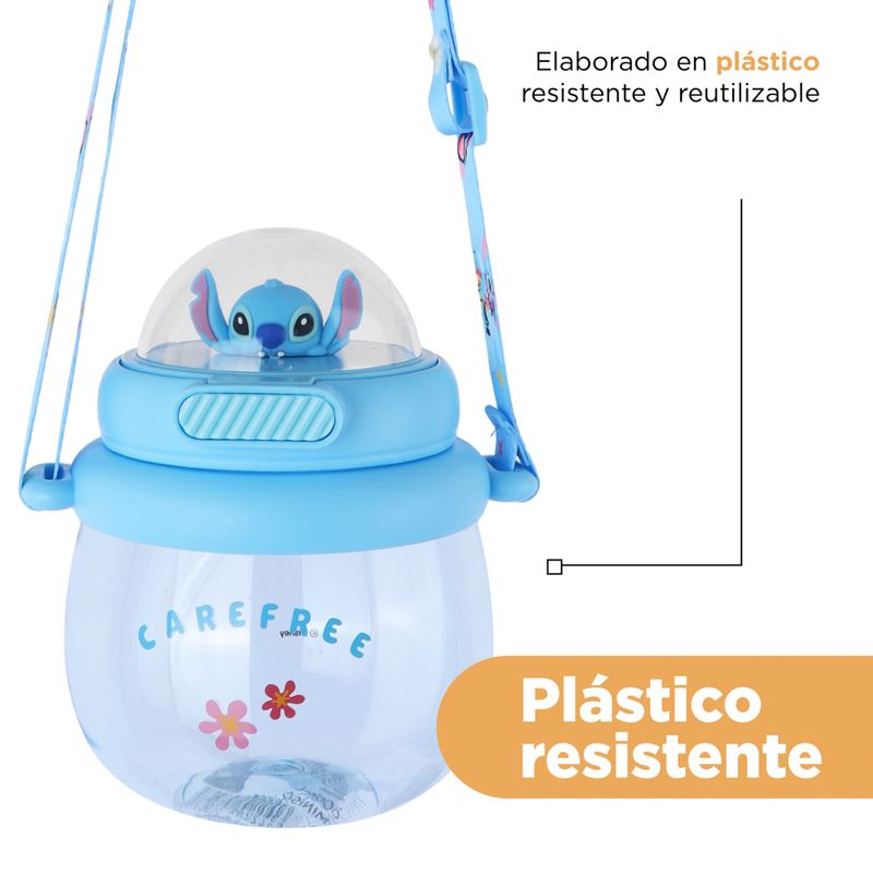 Botella-de-Plastico-con-Correa-Serie-Lilo-Stitch-800-Ml-Stitch-6-21726