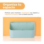 Organizador-de-Plastico-de-5-Ranuras-Mori-Girl-Verde-5-21641