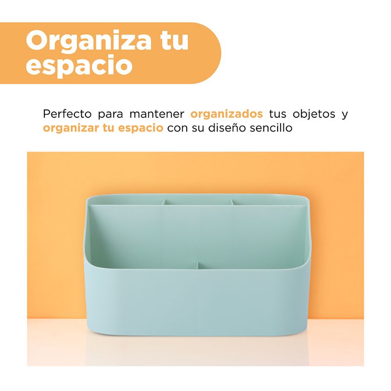 Organizador-de-Plastico-de-5-Ranuras-Mori-Girl-Verde-5-21641
