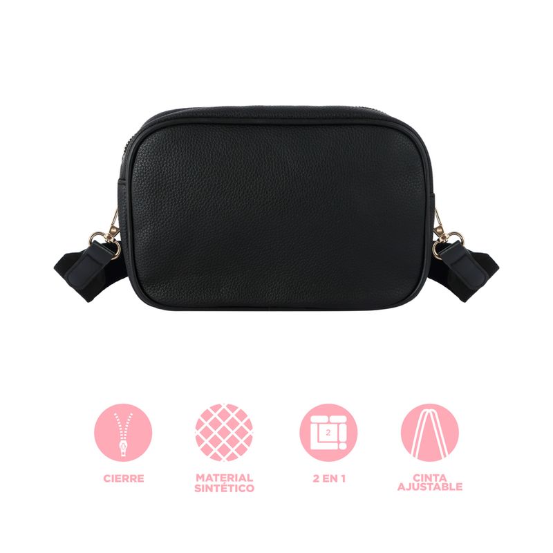 Bolso-Crossbody-y-Monedero-2-en-1-Miniso-Texturizado-Negro-4-21562