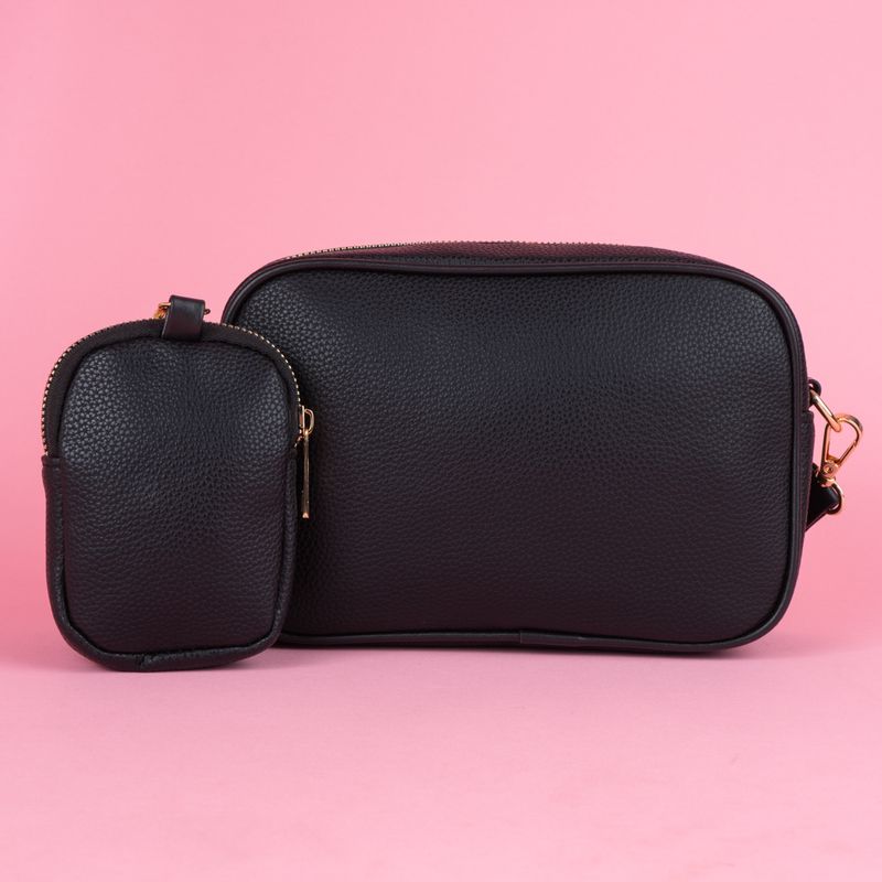 Bolso-Crossbody-y-Monedero-2-en-1-Miniso-Texturizado-Negro-7-21562