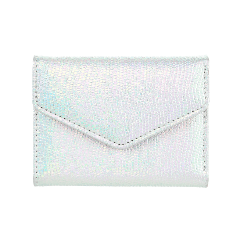 Cartera-para-Mujer-con-Broche-Miniso-Metalizada-Plata-1-21555
