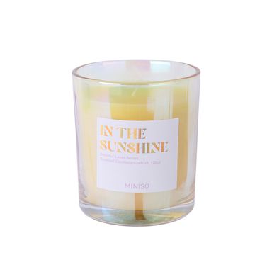 Vela Aromatica Miniso Serie Colorful Laser In The Sunshine 120Gr.
