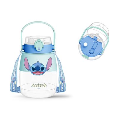 Botella de Plástico con Correa 1300 Ml  Disney Stitch