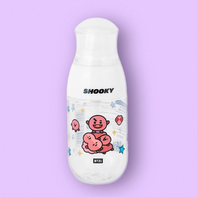 Grupo Erik BT21 Botella De Agua De Vidrio Oficial – 500 Ml / 17 Onzas