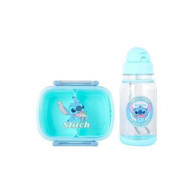 Juego de Tupper y Botella de Agua Serie Disney Stitch