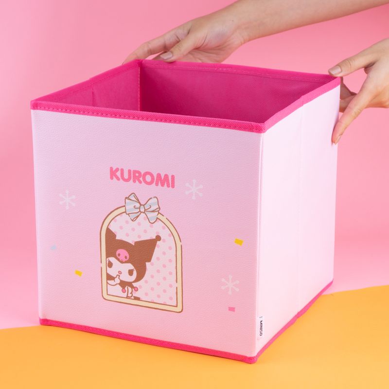 Caja-de-Almacenamiento-de-Tela-Serie-Kuromi-Rosa-2-21957