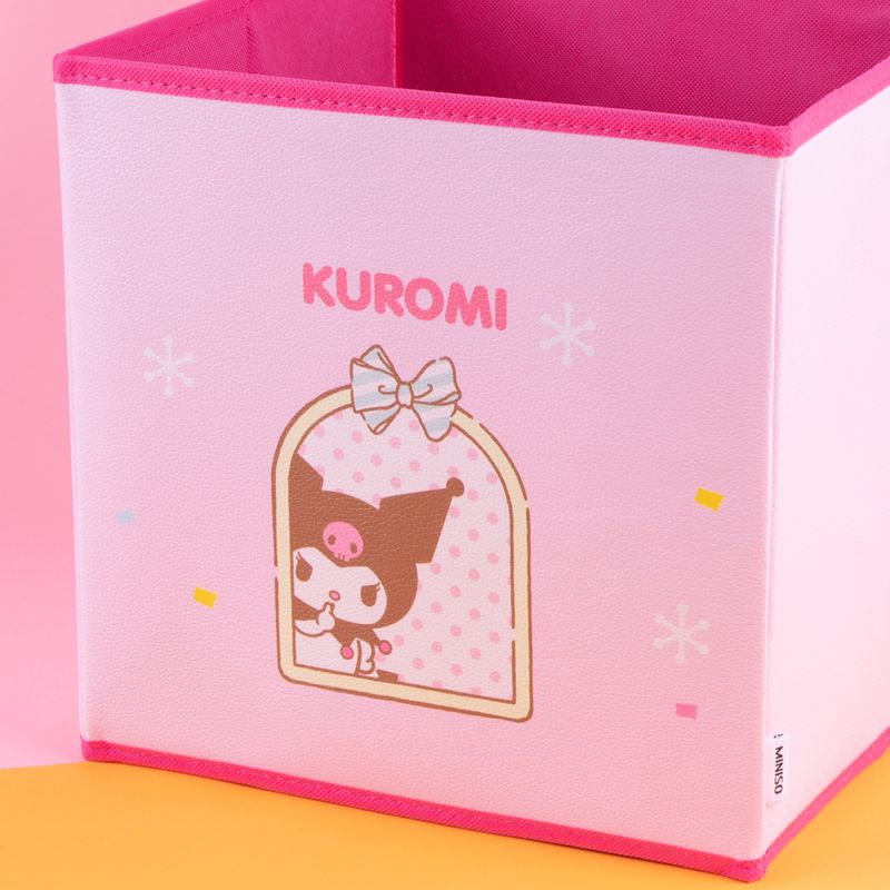 Caja-de-Almacenamiento-de-Tela-Serie-Kuromi-Rosa-3-21957