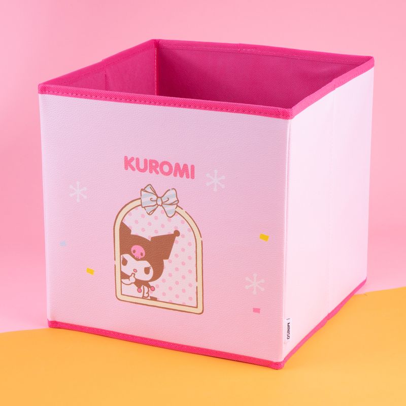 Caja-de-Almacenamiento-de-Tela-Serie-Kuromi-Rosa-6-21957