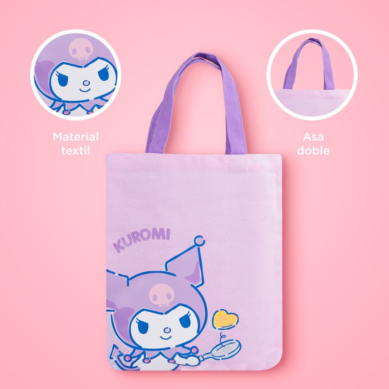 Bolso-de-Compras-Serie-Fruits-Kuromi-Morado-6-21936