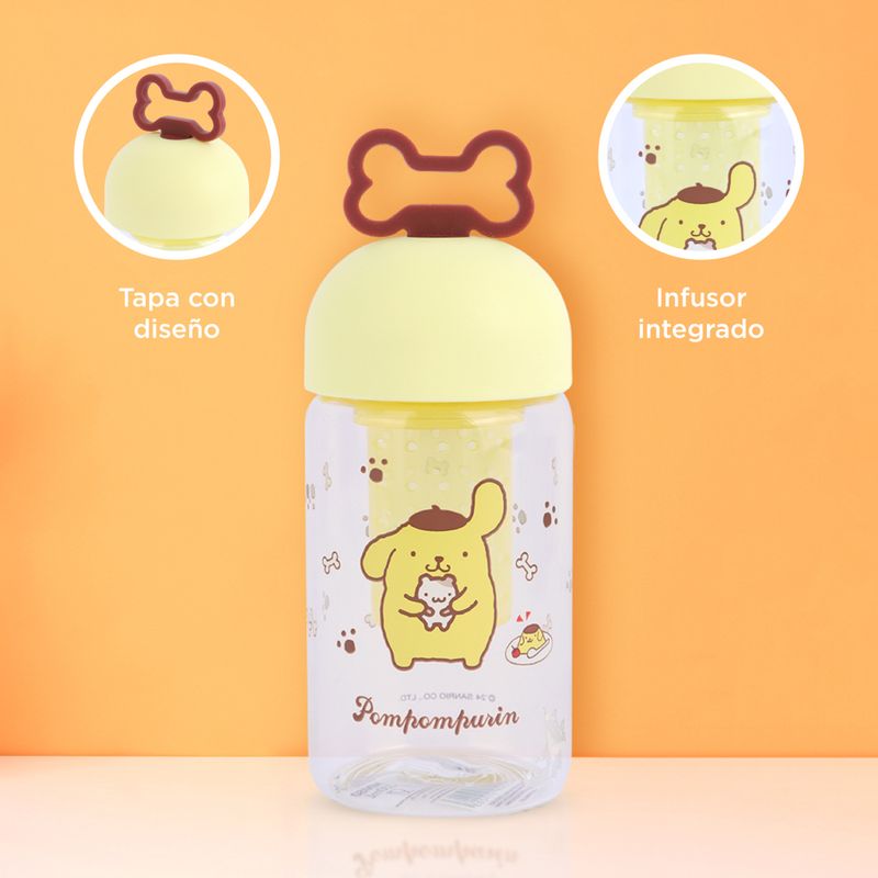 Botella-de-Vidrio-de-330-Ml-Serie-Pompompurin-Amarillo-6-21983