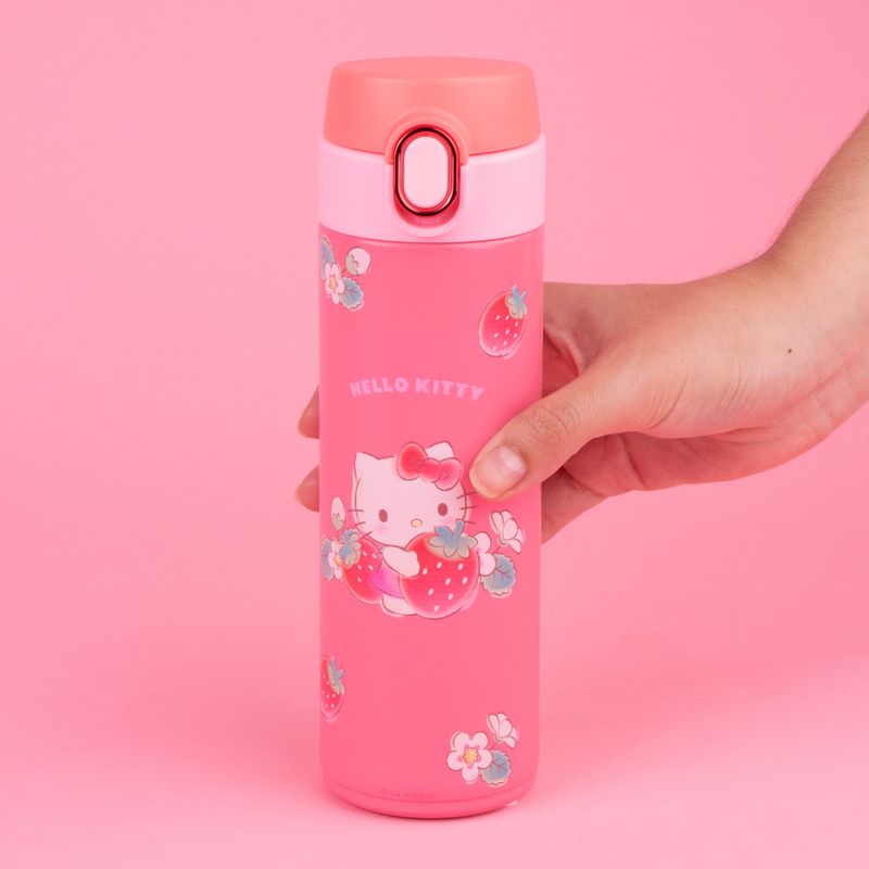 Termo-con-Tapa-Automatica-de-420-Ml-Serie-Hello-Kitty-Rojo-2-21985
