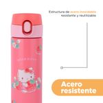 Termo-con-Tapa-Automatica-de-420-Ml-Serie-Hello-Kitty-Rojo-7-21985