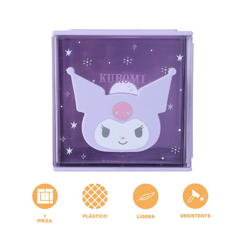 Organizador-de-Plastico-Forma-de-Cubo-Serie-Kuromi-Morado-4-21950