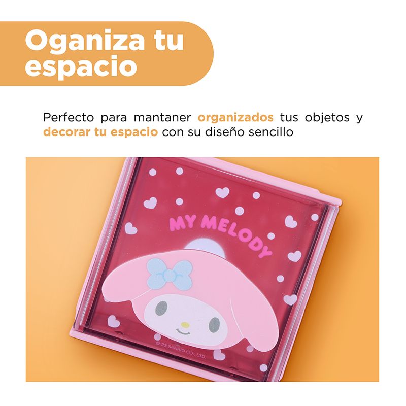 Organizador-de-Plastico-Forma-de-Cubo-Serie-My-Melody-Rosa-4-21952