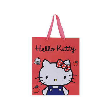 Bolsa de Regalo Mediana con Estampado Dorado Serie Sanrio