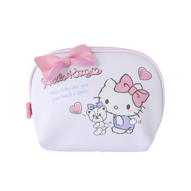 Cosmetiquera Semi Circular Serie Sanrio Hello Kitty  Rosa