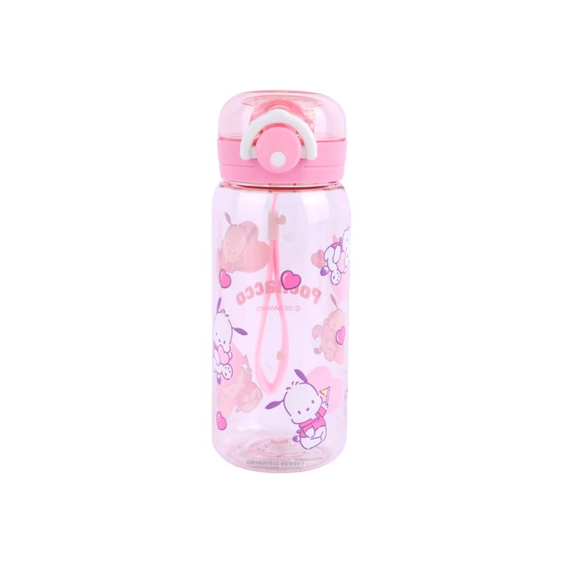 Vaso-de-Plastico-de-450-Ml-con-Correa-Serie-Pochacco-Rosa-1-21990