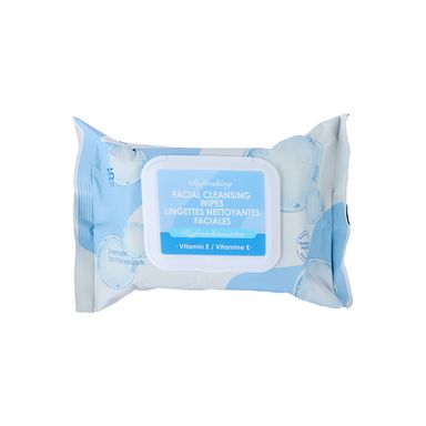Toallitas Limpiadoras Faciales Refrescantes Vitamina E