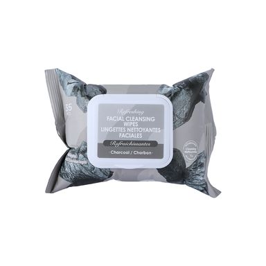 Toallitas Limpiadoras Faciales Refrescantes Charcoal