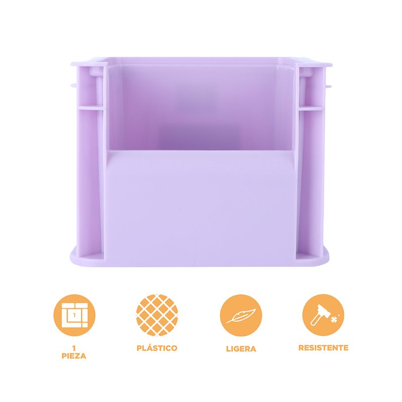 Organizador-Peque-o-Apilable-sin-Tapa-Serie-Snoopy-Purpura-4-22038