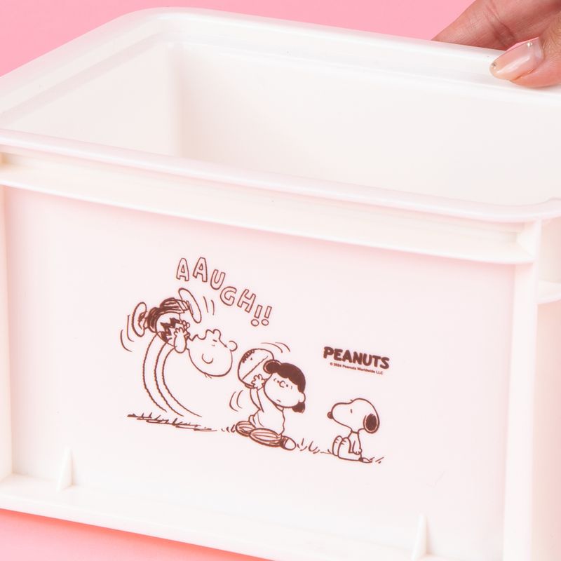 Organizador-Peque-o-Apilable-sin-Tapa-Serie-Snoopy-Blanco-7-22039