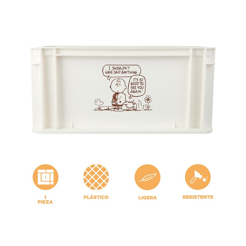 Organizador-Grande-Apilable-Sin-Tapa-Serie-Snoopy-Blanco-4-22041