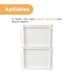 Organizador-Grande-Apilable-Sin-Tapa-Serie-Snoopy-Blanco-6-22041