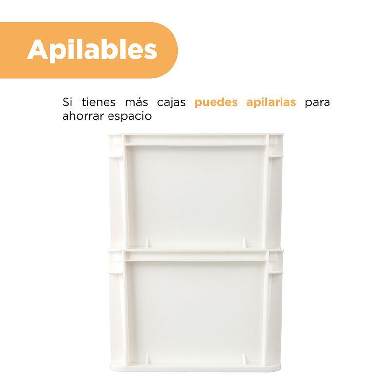 Organizador-Grande-Apilable-Sin-Tapa-Serie-Snoopy-Blanco-6-22041
