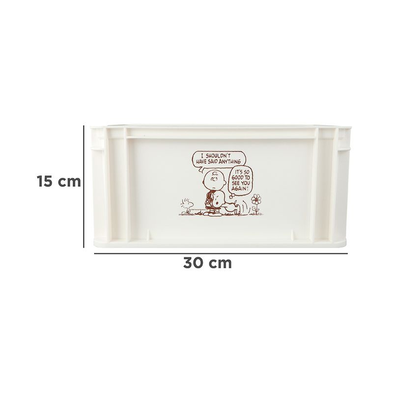 Organizador-Grande-Apilable-Sin-Tapa-Serie-Snoopy-Blanco-8-22041
