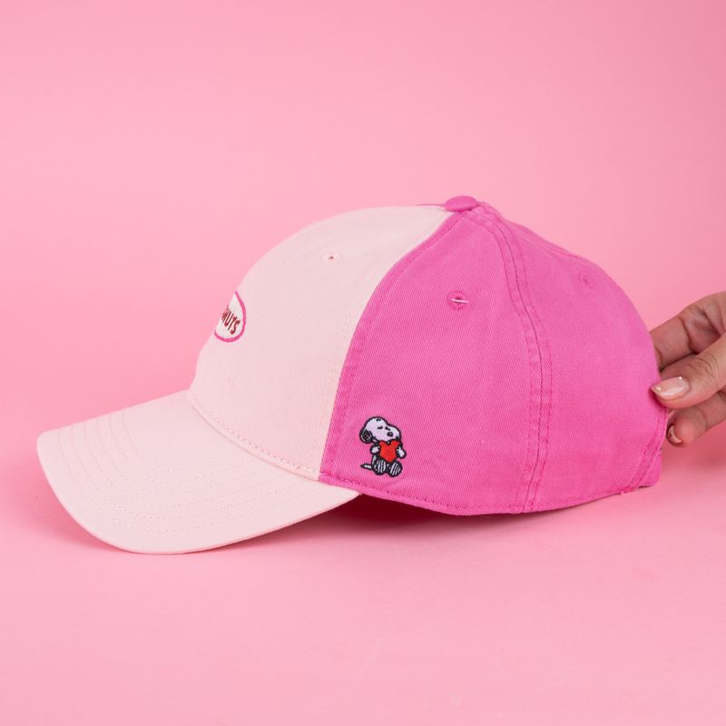 Gorra-de-Beisbol-Serie-Snoopy-Colorful-Life-Rosa-2-22059