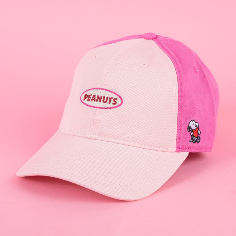 Gorra-de-Beisbol-Serie-Snoopy-Colorful-Life-Rosa-4-22059