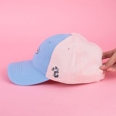 Gorra de Beisbol Serie Snoopy Colorful Life Azul