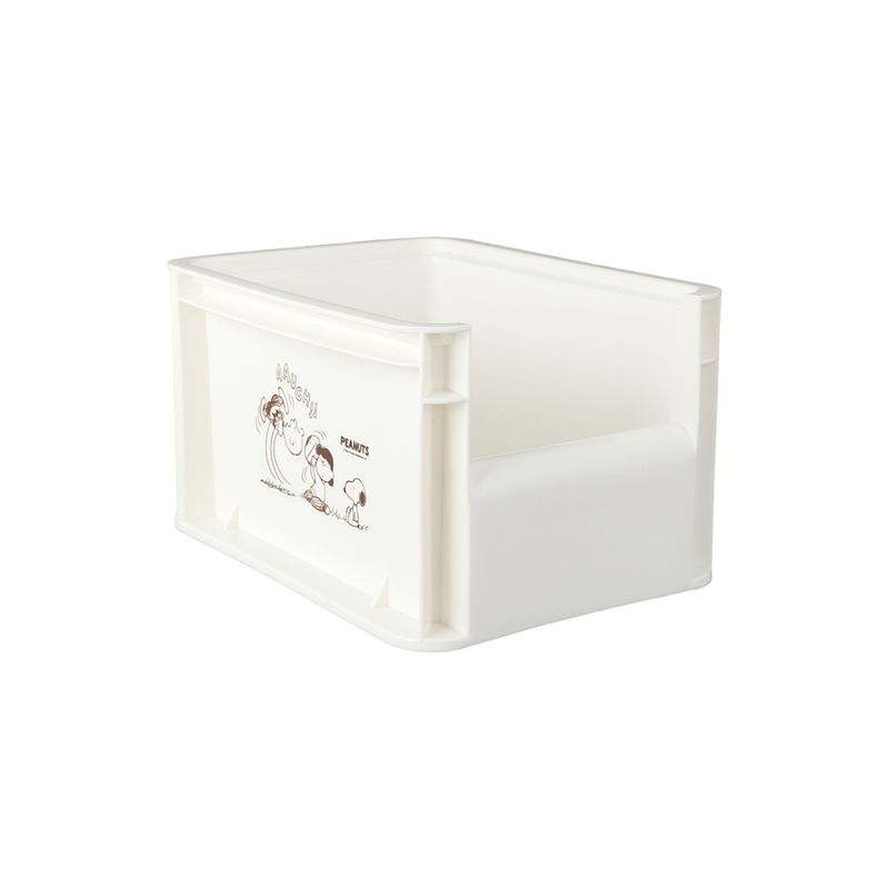 Organizador-Peque-o-Apilable-sin-Tapa-Serie-Snoopy-Blanco-1-22039