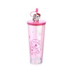 Vaso-de-Plastico-de-800-Ml-con-Doble-Pared-y-Pitillo-Serie-Tokidoki-Rosa-2-22109