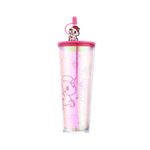 Vaso-de-Plastico-de-800-Ml-con-Doble-Pared-y-Pitillo-Serie-Tokidoki-Rosa-3-22109