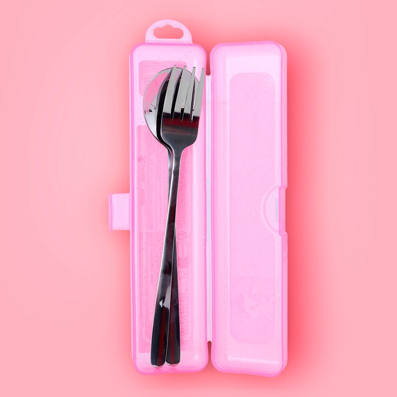 Juego-de-Cubiertos-Tenedor-y-Cuchara-Serie-Tokidoki-Rosa-2-22096